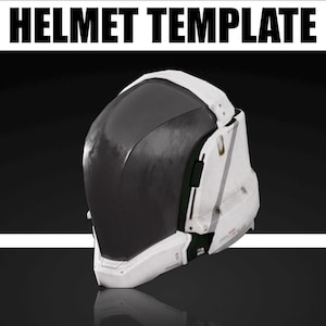 Destiny Brave Titan Helmet EVA Foam Template