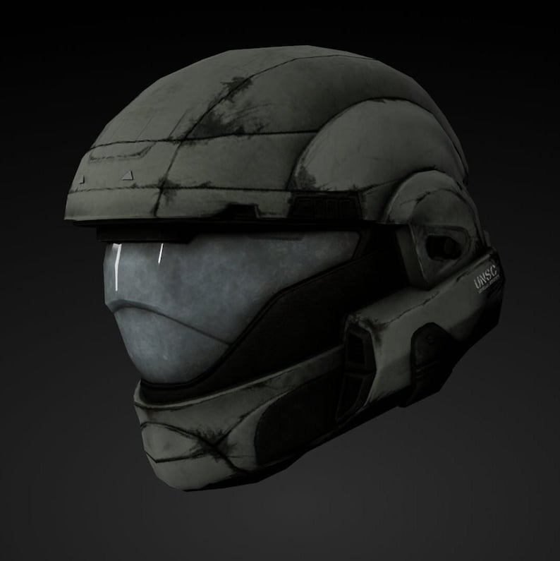 Halo ODST Helmet EVA Foam Template Etsy