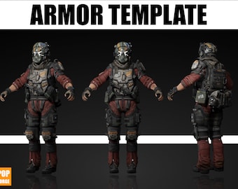 Titanfall 2 Jack Cooper Pilot Rüstung EVA Foam Vorlage