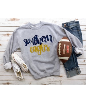 Georgia Southern Football Unisex Heavy Blend™ Crewneck Sweatshirt
