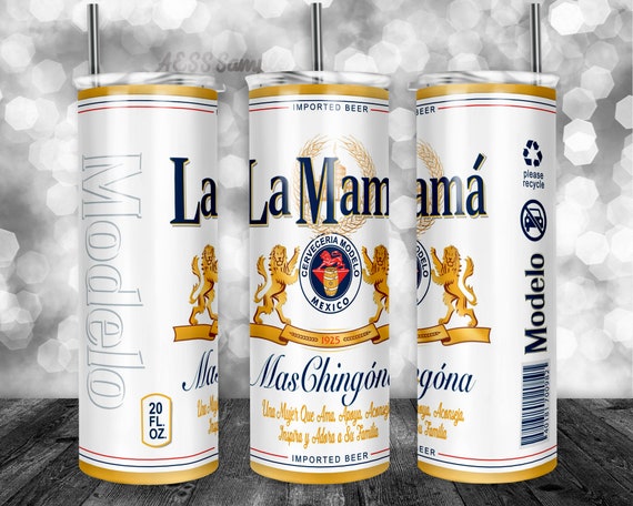 La Mama Tumbler Design, Great for Sublimation, Waterslide or Vinyl wraps, PNG Design, Tumbler Wrap, 20oz Tumbler Design, Tumbler Shop