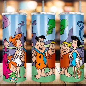 Diseño de vaso de dibujos animados de los años 80, diseño novedoso, envoltura de vaso, diseño de vaso de 20 oz, diseño de sublimación, imagen de vaso, diseño de vaso de dibujos animados