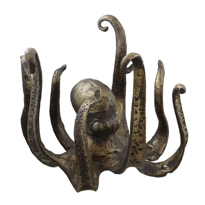 Vintage Octopus Decor Mug Holder Sculpture Octopus Decor Tea Etsy
