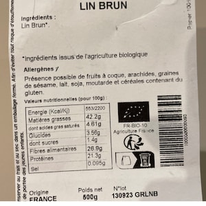 Bouillotte sèche aux graines de lin bio françaises image 10