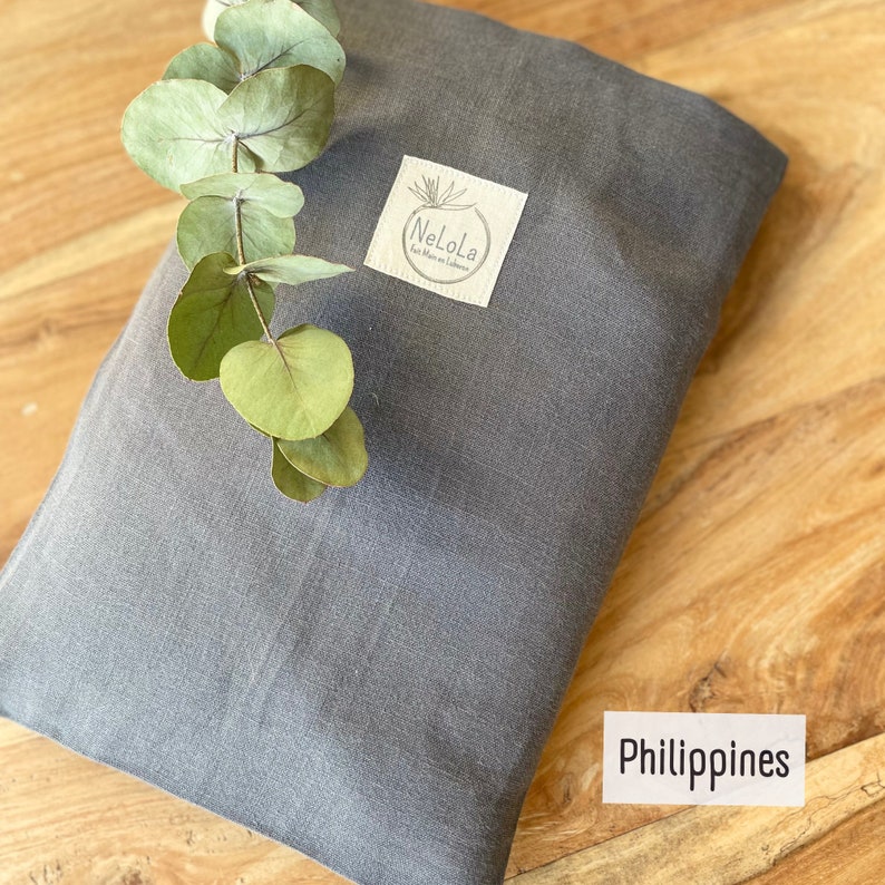 Bouillotte sèche aux graines de lin bio françaises Philippines