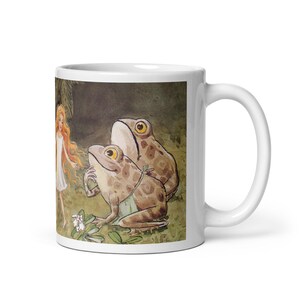 Fairy Mug I Elsa Beskow I Vintage Mug I The Sun Egg I Summer Mug I Spring Mug I Colorful Mug I Elves Mug I Forest Mug