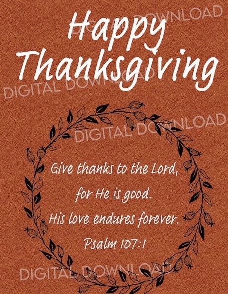 Thanksgiving Printable Decor - Etsy