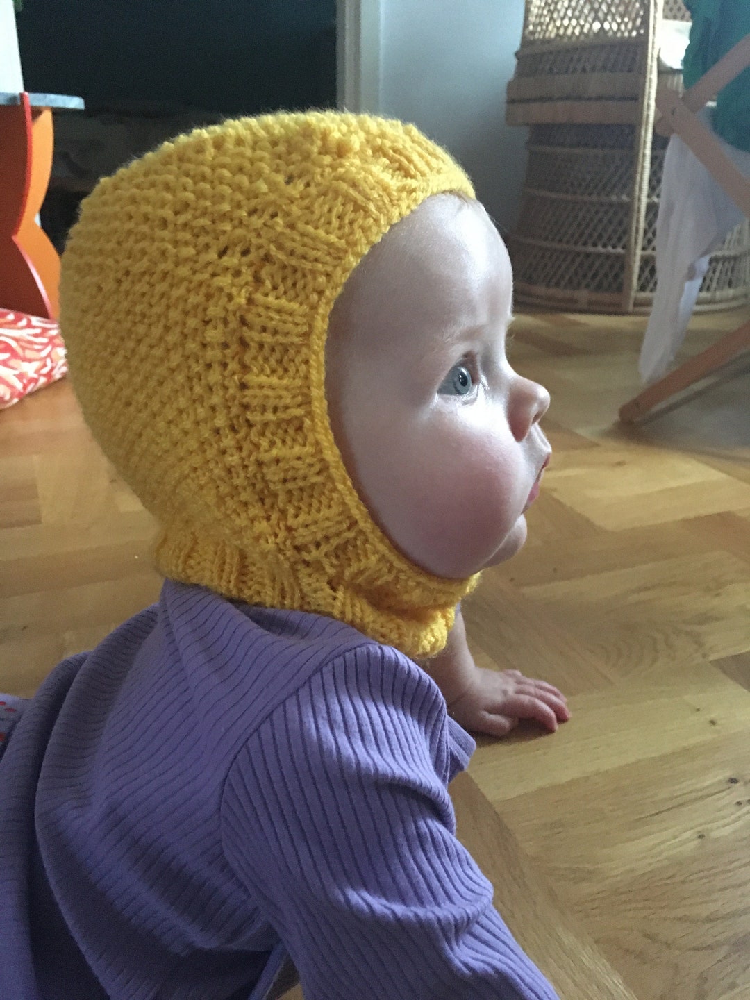 Baby Balaclava Knitting Pattern Etsy