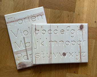 Wooden Montessori Tracing Board