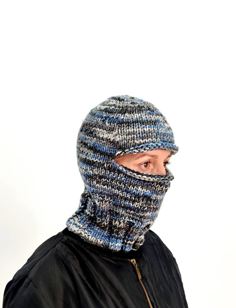 motobyke masker Hand gebreide acryl bivakmuts gezichtsmasker hoed helm skimasker gezichtsmasker Accessoires Hoeden & petten Helmen Sporthelmen 