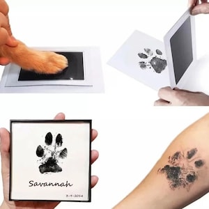 Paw print set | gift idea | dog | summer 2023 | memory | especially for dogs, cats and other pets