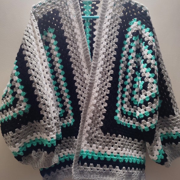 Cardigan multicolore pour femme