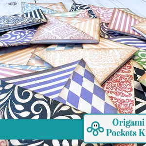 Origami Junk Journal Pocket Kit, Junk Journal Kit, Junk Journal Digital ...