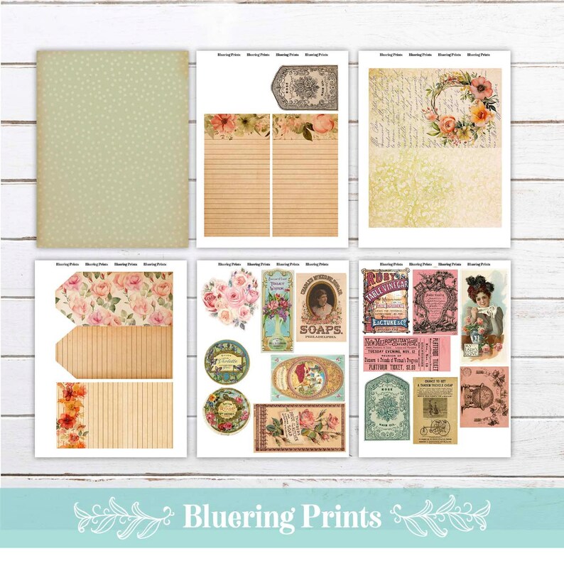 junk journal kit
junk journal folio