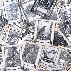 Vintage Book Plates, Junk Journal, Junk Journal Digital, Digital Download, Ephemera, Ex Libris, Junk Journal and Scrapbook Supplies