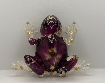 Handmade Resin Frog For Peper Holder And Home Decor