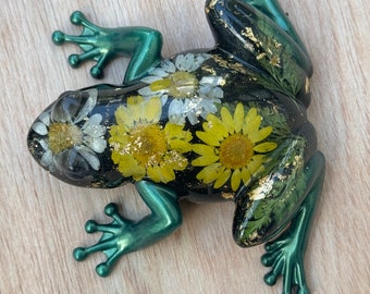 Handmade Resin Frog For Peper Holder And Home Decor