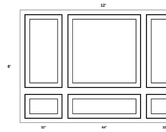 This project was prepared in special dimensions for your wall.