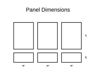 This project was prepared in special dimensions for your wall.