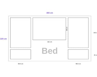 This project was prepared in special dimensions for your wall.