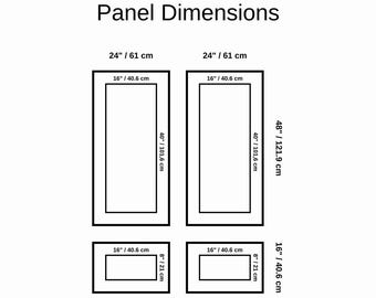 This project was prepared in special dimensions for your wall.