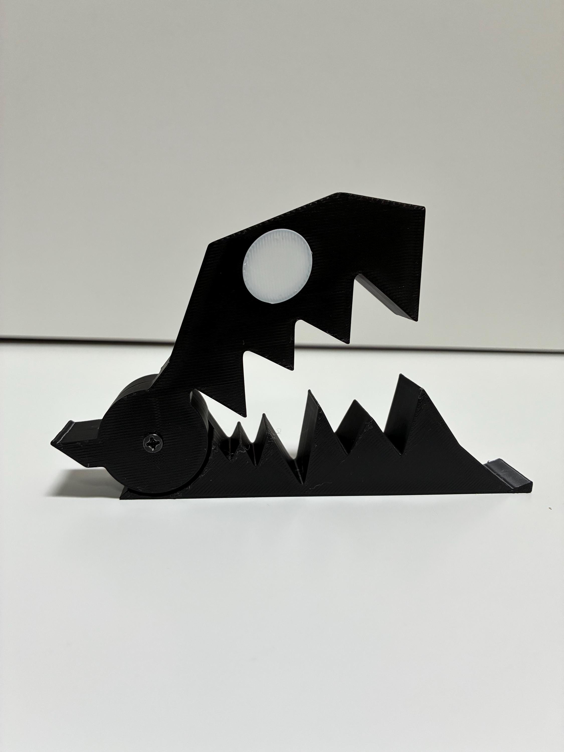 Geometry Dash 3D Printed Chomper, Geometry Dash Icon, Cake Topper ...