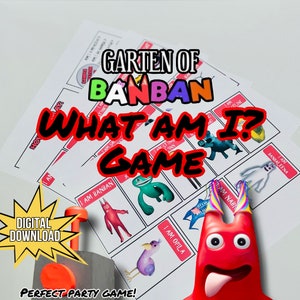 Garten of BanBan tshirt design SVG/PNG/pdf/jpeg Garden of BanBan NabNab/  cutting File, grouped by colors,easy to use,Vector, Garten Birthday
