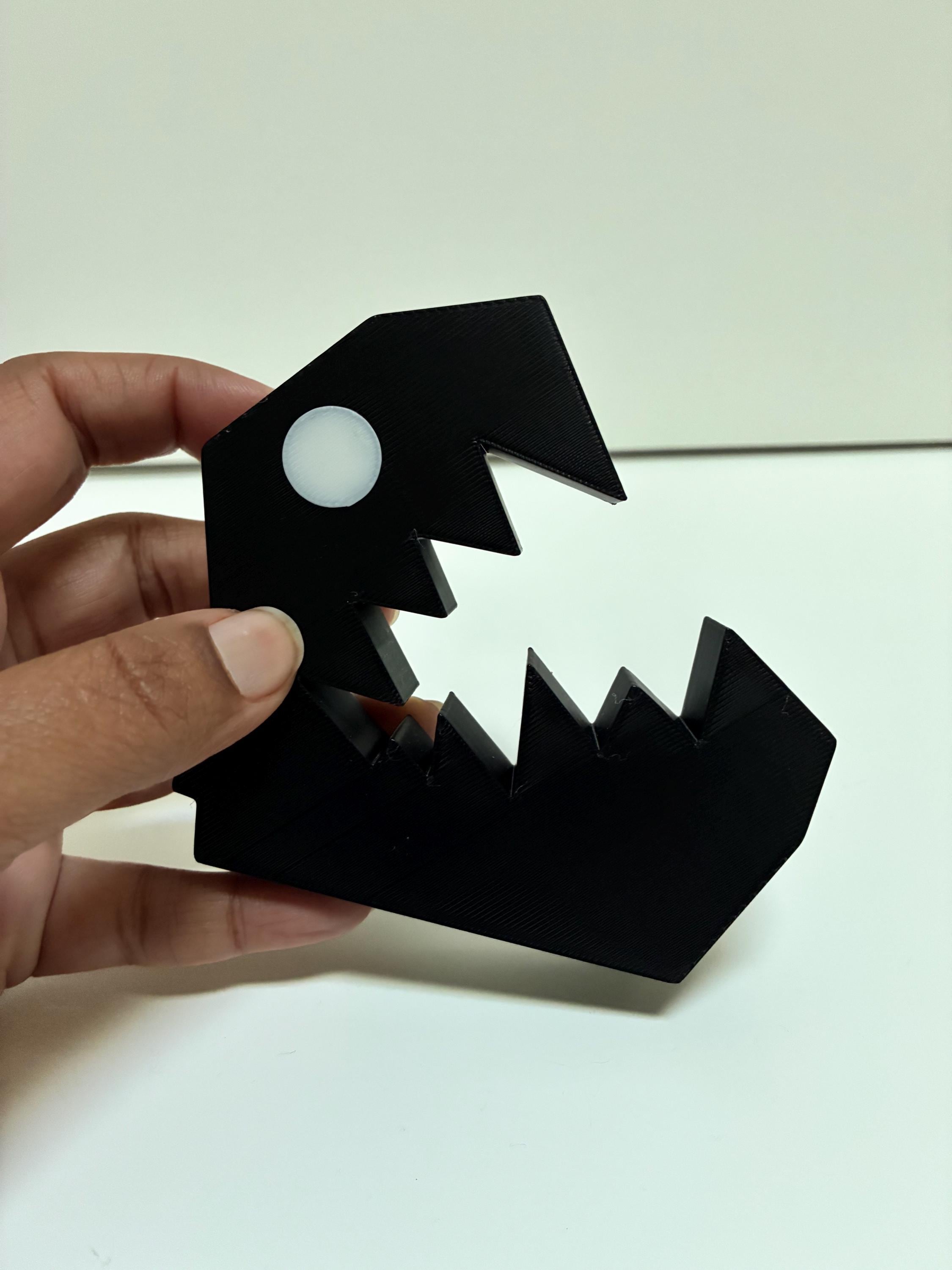 Geometry Dash 3D Printed Chomper, Geometry Dash Icon, Cake Topper ...