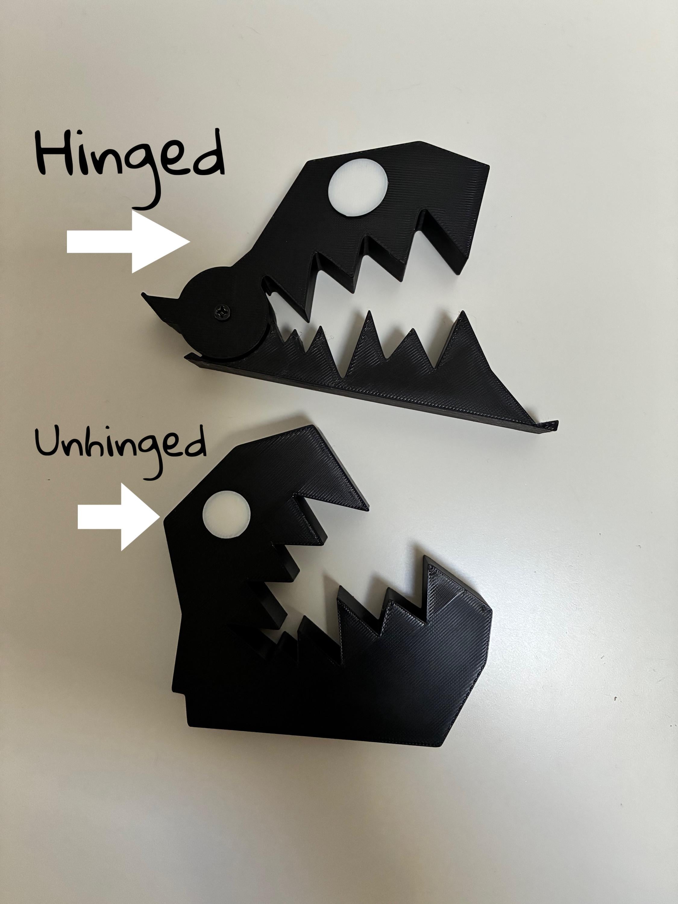 Geometry Dash 3D Printed Chomper, Geometry Dash Icon, Cake Topper ...