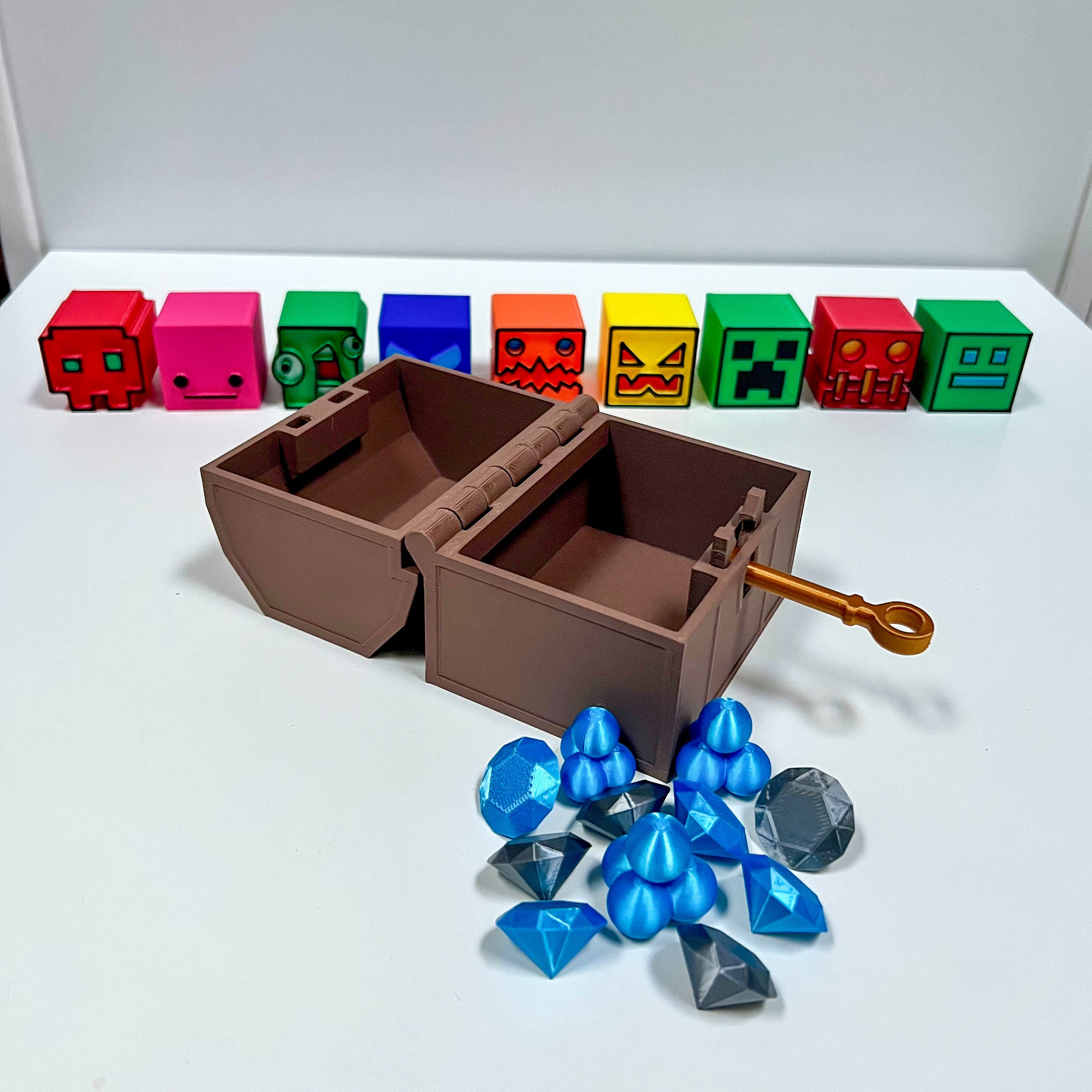 Daily Reward Chest (includes Key, Gems, & Mana Orbs - Icon Cubes