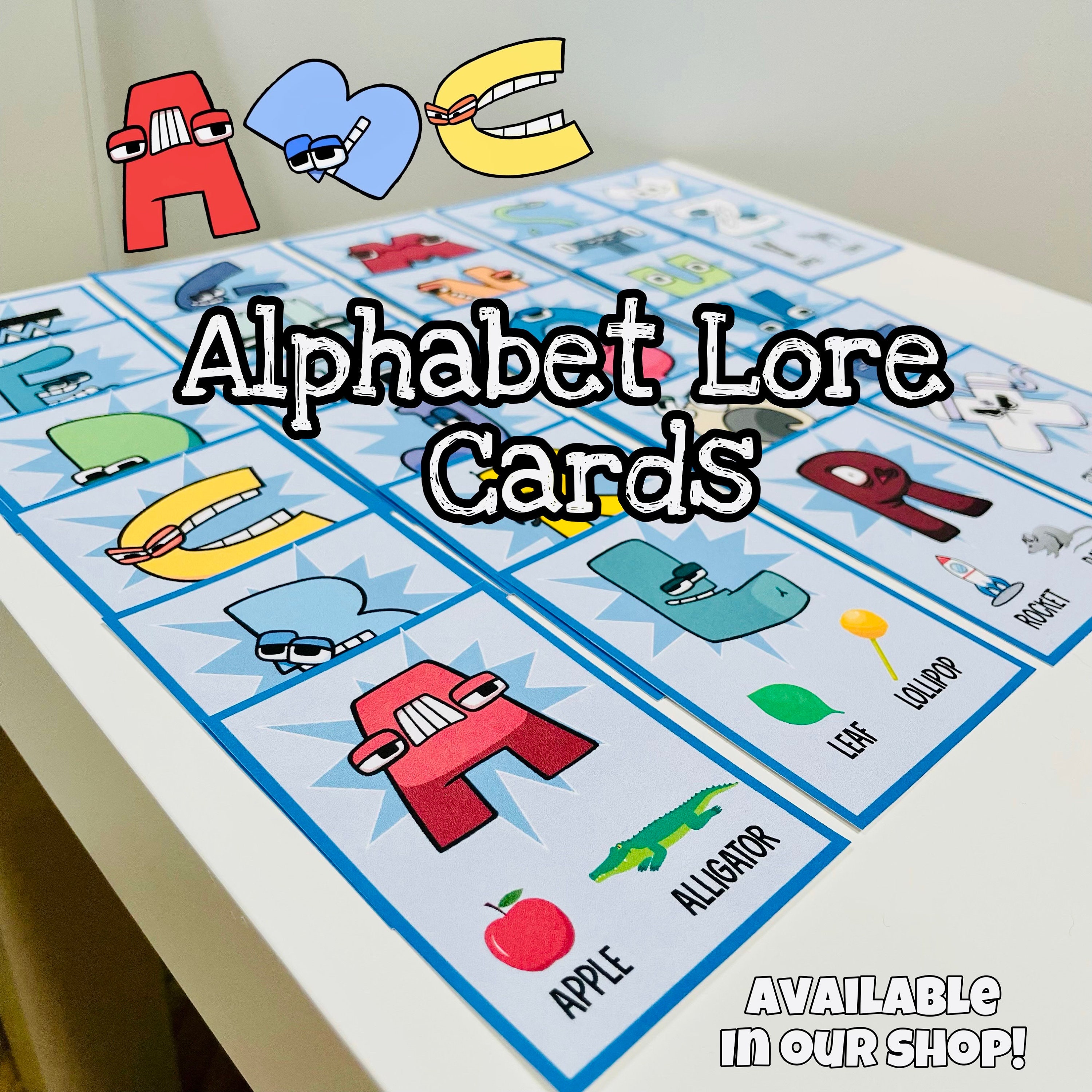 Alphabet Lore Toy Number Lore Toys Alphabet Lore Figure as 