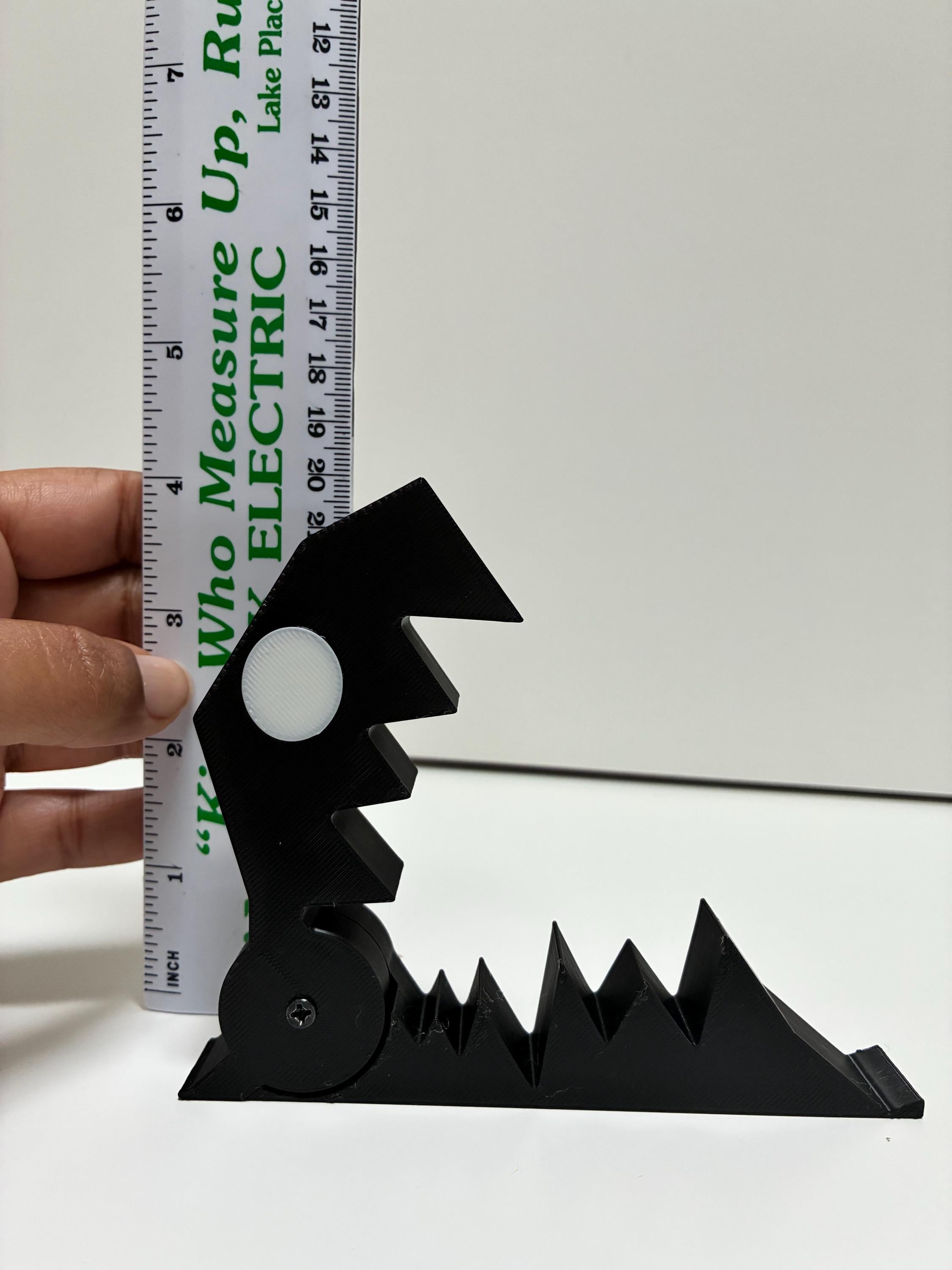 Geometry Dash 3D Printed Chomper, Geometry Dash Icon, Cake Topper ...