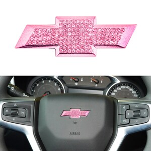 Rhinestone chevy emblem steering wheel outlet
