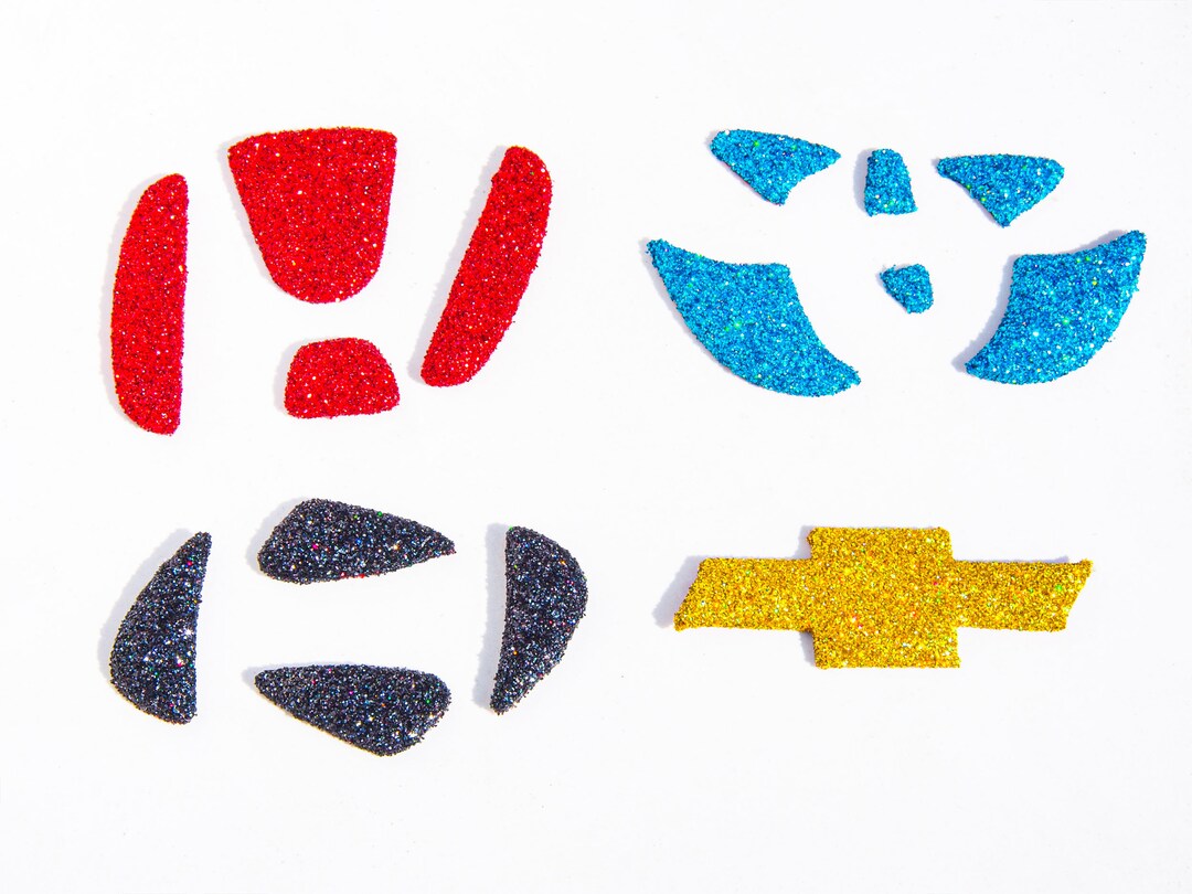 3D Raised Bling Real Glitter Steering Wheel Sticker Etsy