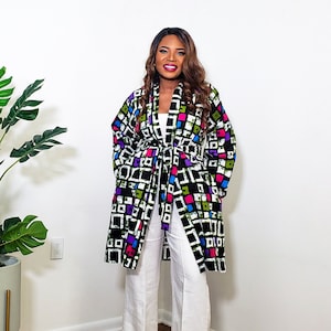 African Kimono Top  African Clothing For Women | Oversized Kimono African dress top Dashiki Kimono Top | Loose Fit Top| gift for her