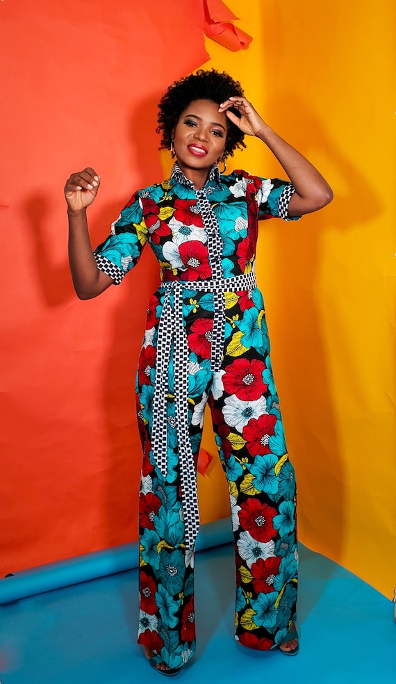 Women's Printed Jumpsuit Women's Printed Jumpsuit