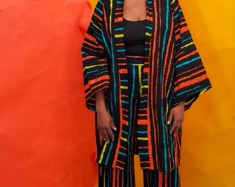 African Kimono Top African Clothing For Women Oversized Kimono plus size Kimono Top Kaftan Loose Fit Top long sleeve Kimono plus size