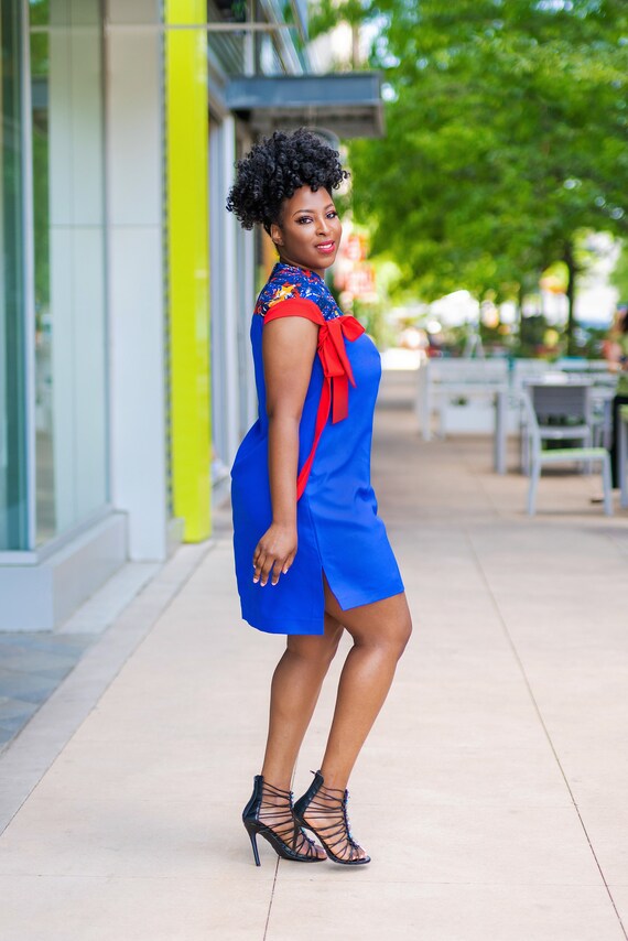 Color Block Shift Dress. Women s Short Dress. Women s Etsy