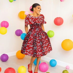 Latest short cheap ankara style