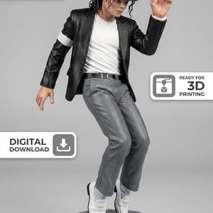 Michael Jackson 3d File - Etsy