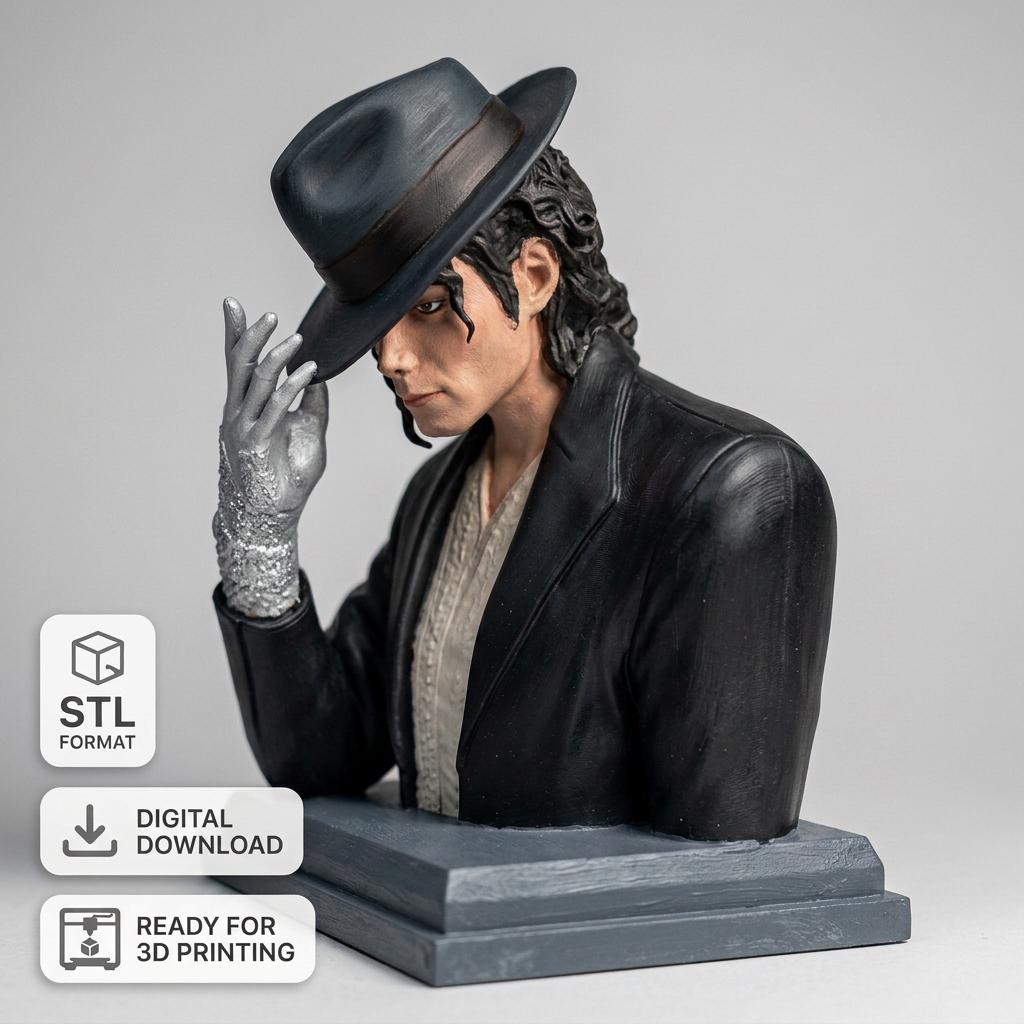 Michael Jackson 3d File - Etsy