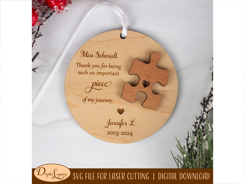 Teacher Appreciation Gift - Important Piece of My Story, Life, Journey ...