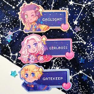 Fire Emblem Three Houses - House Leaders Stickers
