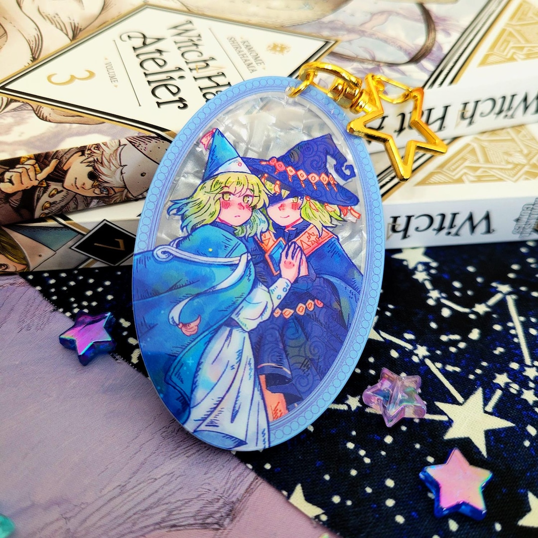 Witch Hat - Brimhat Coco - White Porcelain Acrylic Charm - Etsy