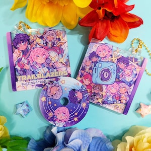Honkai: Star Rail/Genshin Impact Acrylic CD Charm