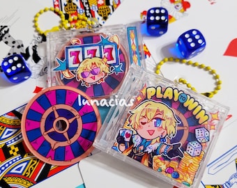 Honkai Star Rail: Aventurine Mini CD Charm