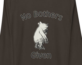 No Bothers Given - Winnie The Pooh - Sudadera orgánica