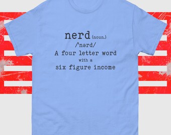 Definición de nerd - Camiseta clásica