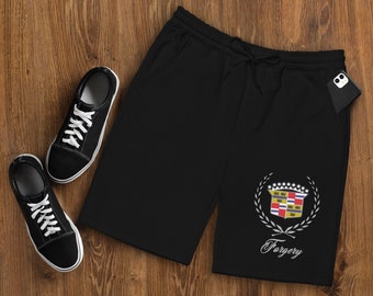 Men's Cadillac Forgery Logo Fleece Shorts
