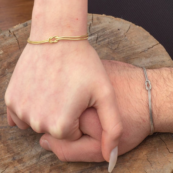 Friendship Knot Cord Bracelet – Crucian Gold